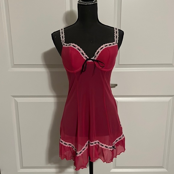 Pink Sleep Gown - Picture 1 of 6